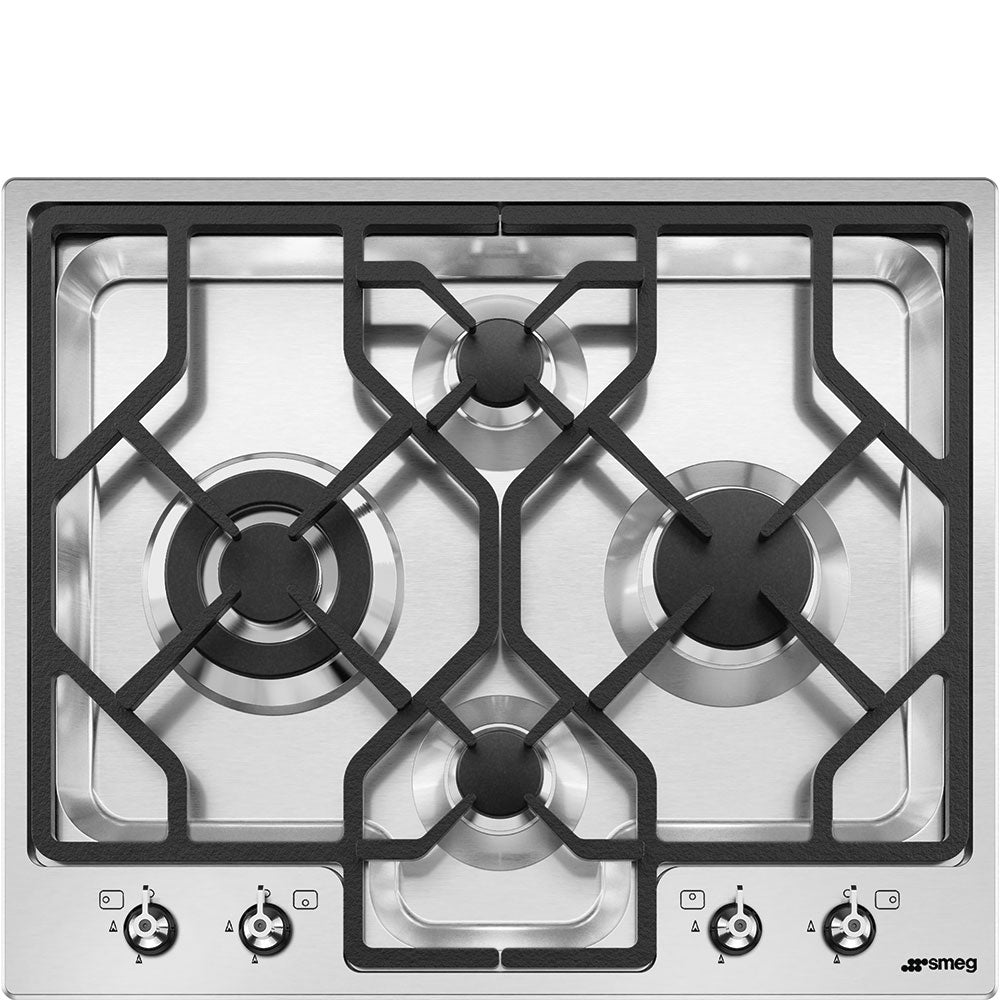 Smeg gas hob pgf64 4b 65cm