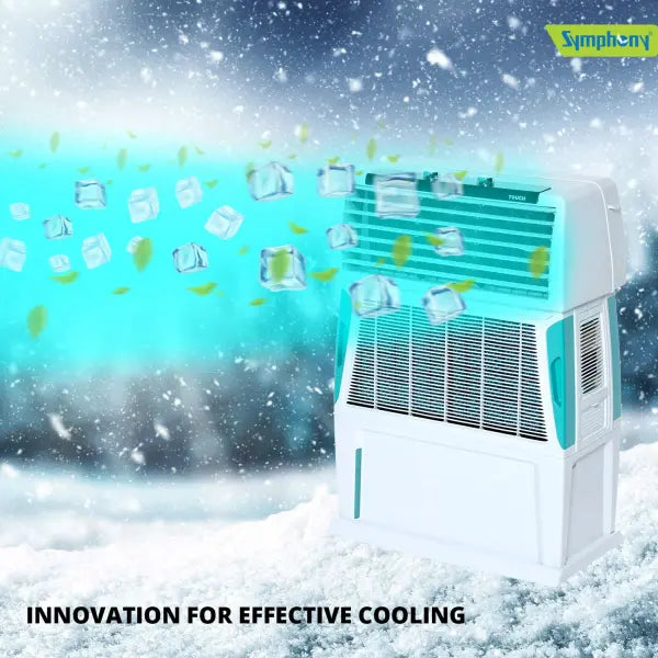 Symphony Touch 80 Room Air Cooler 80-litres (White)