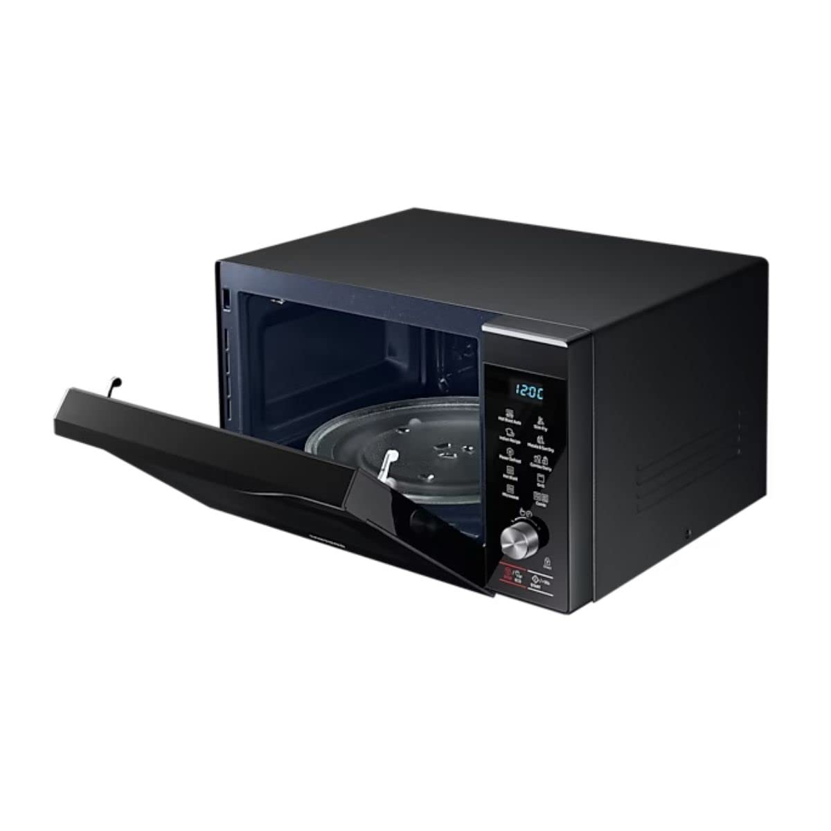 सैमसंग 32 L कन्वेक्शन माइक्रोवेव ओवन (MC32A7056CK/TL, काला, स्लिमफ़्राई) 