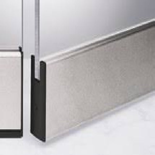 hafele Aluminium Saddle Plate For DCL 87 931.35.001, 8 To 12 mm Glass Door Thickness