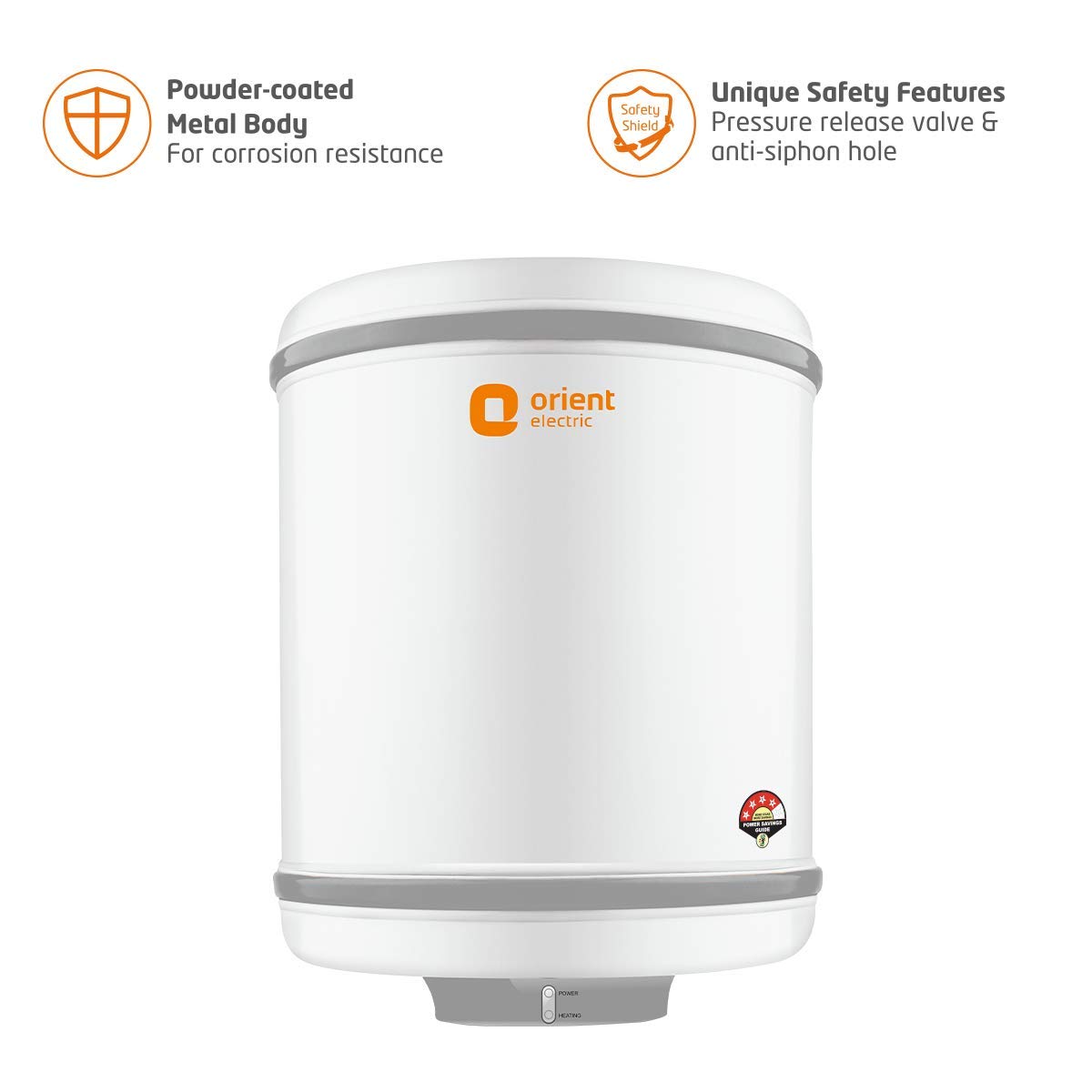Orient Electric Water Heater 6 L Aqua Spring