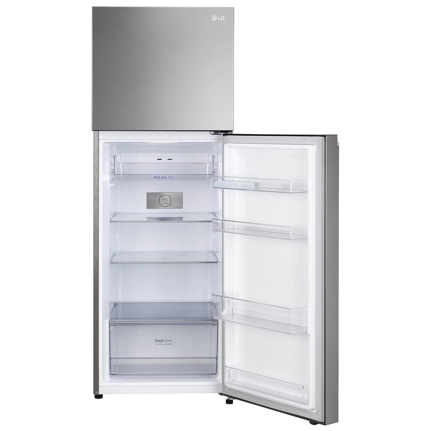 LG 322L 2-Star Smart Inverter Double Door Fridge (GL-S342SPZY) - Frost-Free, Energy Efficient