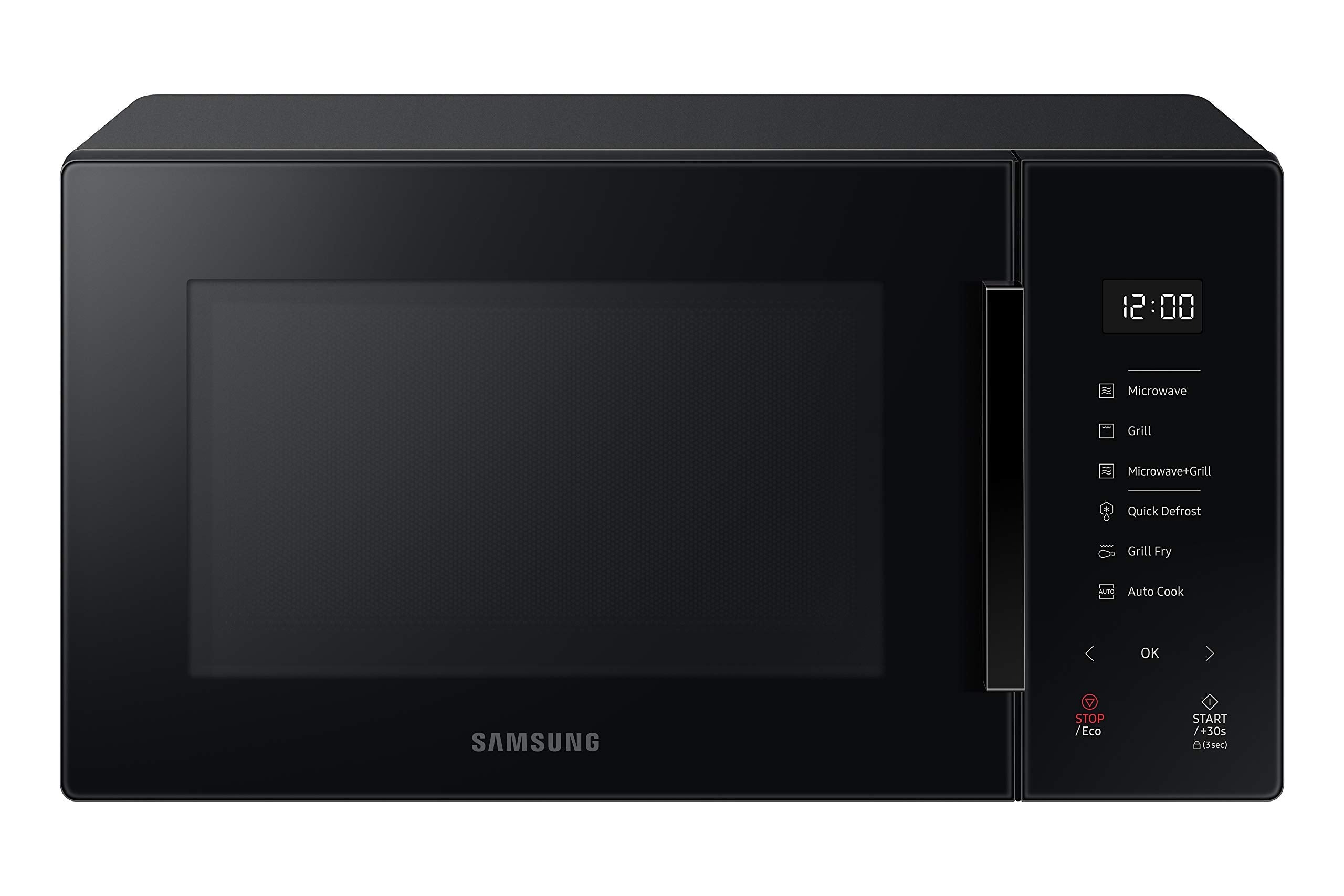 Samsung 23 L Grill Baker Series Microwave Oven (MG23T5012CK/TL, Black, With Crusty Plate)