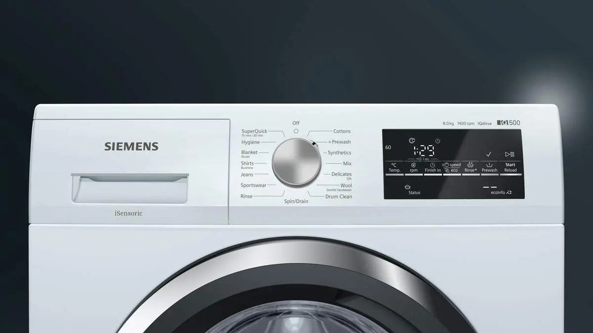 Siemens iQ500 washing machine, front loader 8 kg 1400 rpm WM14T461IN