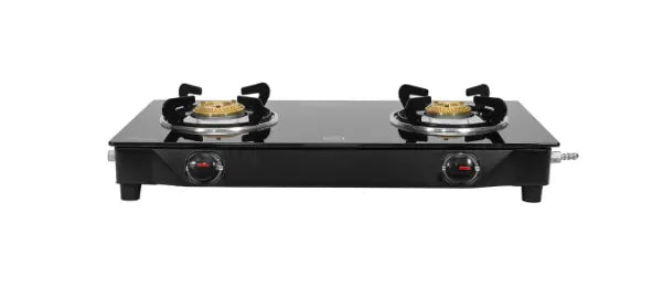 Kelvinator Gas Stove KGSGTR2022B Glass Top Black