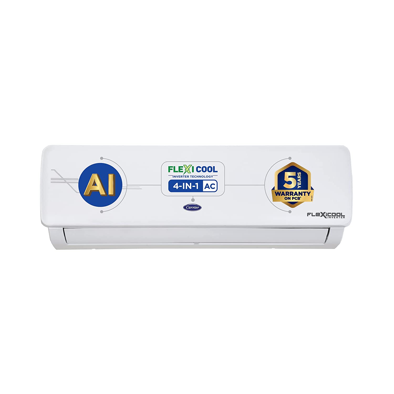 Carrier Split Inverter AC ESTER Dxi-CAI18ER3R32F0  3 Star 1.5 Ton White