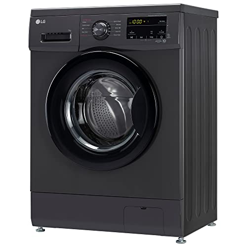LG 7 Kg, 5 Star, Direct Drive Technology, Steam Wash, 6 Motion DD, Smart Diagnosis, Fully-Automatic Front Load Washing Machine (FHM1207SDM, Allergy Care, In-Built Heater, Touch Panel, Middle