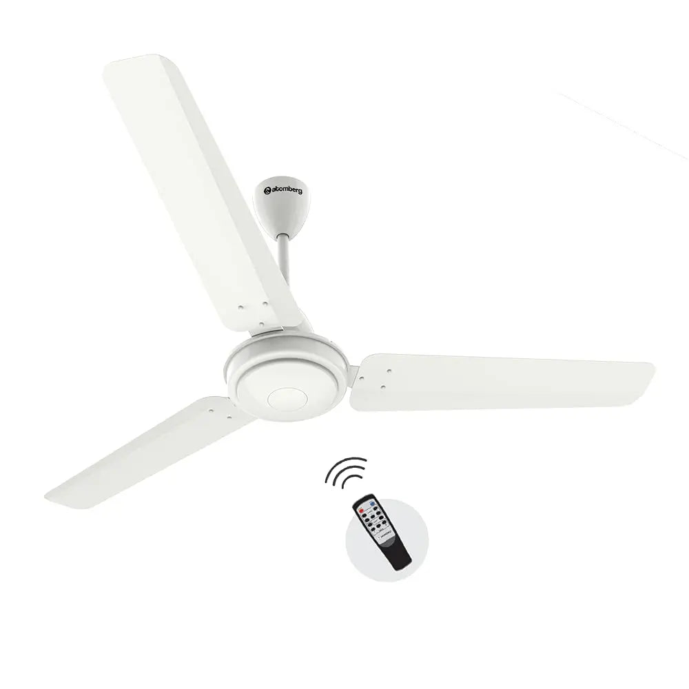 atomberg Ozeo 1200mm BLDC 5 நட்சத்திர மதிப்பீடு பெற்ற அதிவேக சீலிங் ஃபேன் ரிமோட்டுடன்