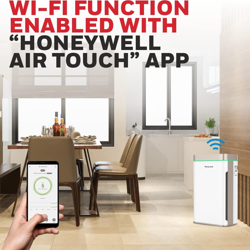 Honeywell Air touch U2 Indoor Air Purifier white