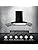 KAFF LIZ DHC 90 Auto Clean Curved Glass Kitchen Chimney - 90 CM with Baffle Filter