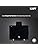 KAFF AERO 60 BL 60cm Filterless Auto Clean Kitchen Chimney - Glass Wall Mount