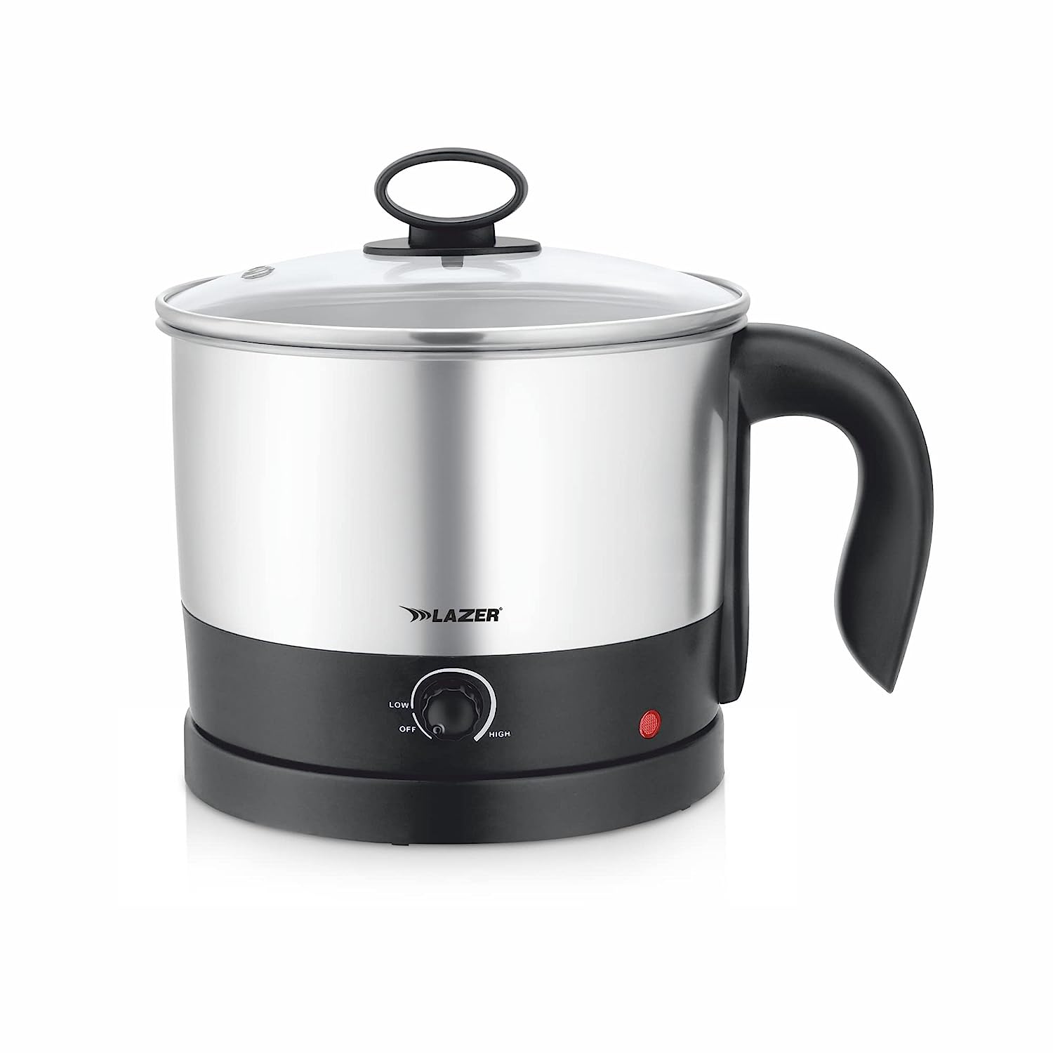 Lazer HotPot 1.2liter 600W Multi Purpose Electric Kettle (Brushed steel)
