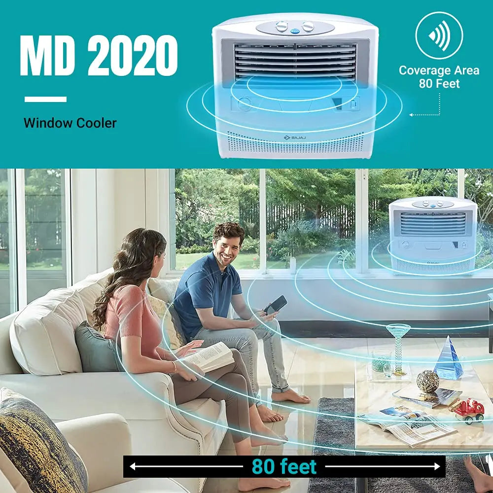 Bajaj MD 2020 54L Window Air Cooler
