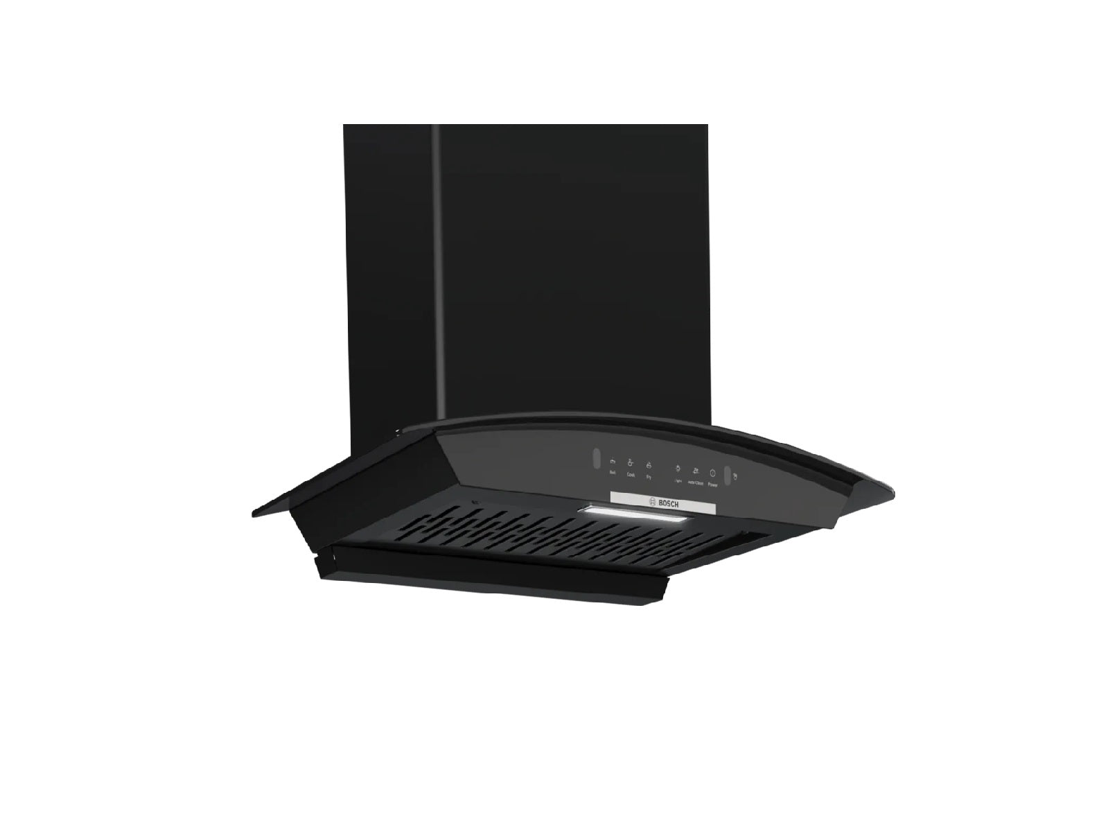 Bosch 60cm Black Chimney Wall-Mounted Cooker Hood - dwA68IJ60I