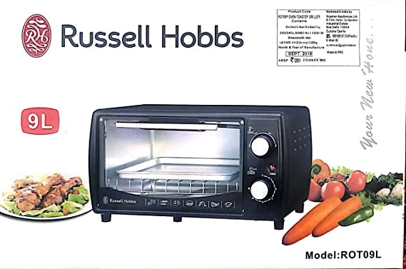 Russell Hobbs ROT09L 9 Liters Oven Toaster Grill, Multicolour
