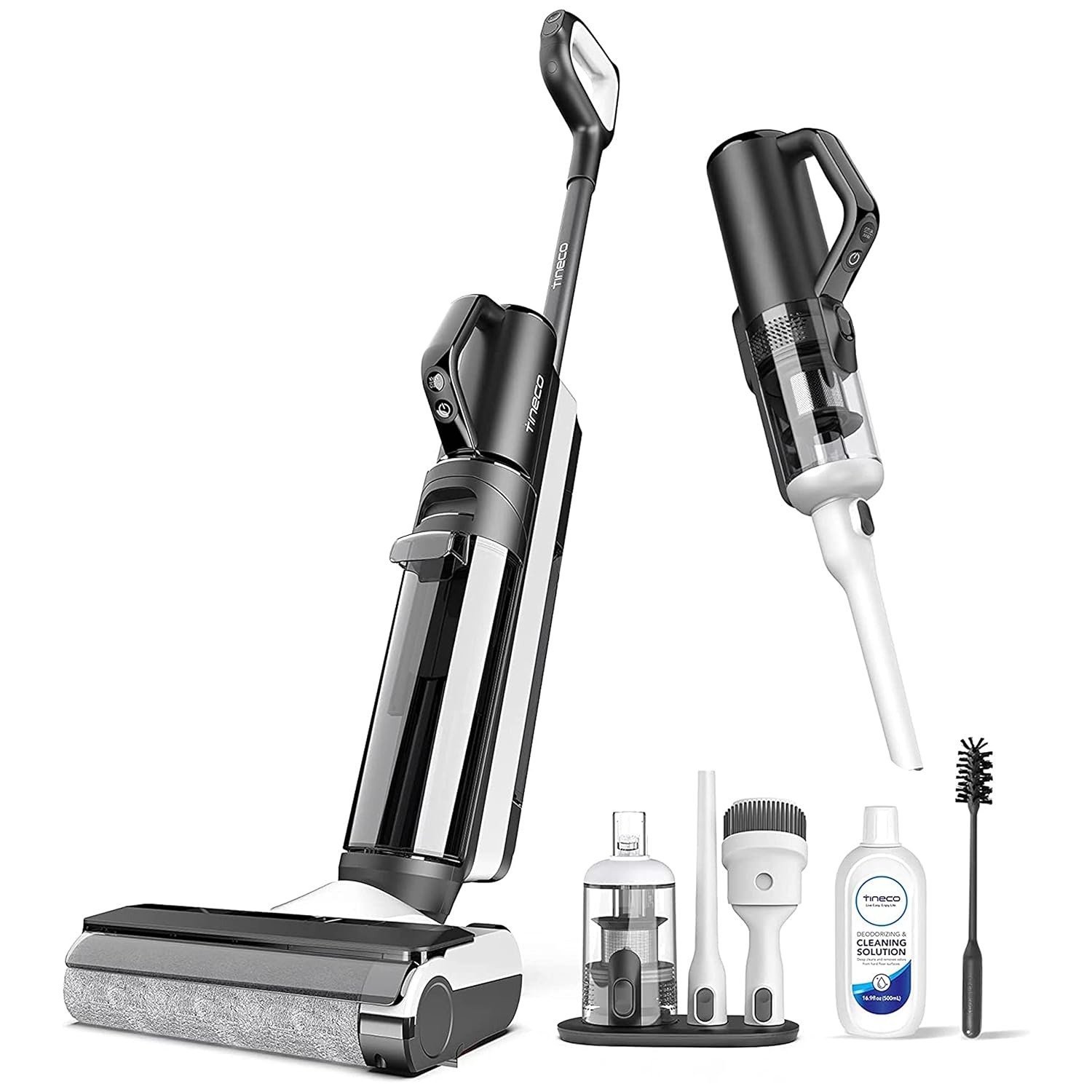 Tineco S5 Combo Cordless Wet & Dry Vacuum Cleaner: Handvac, Lightweight, Self-Propelled, Hands-Free Self-Cleaning