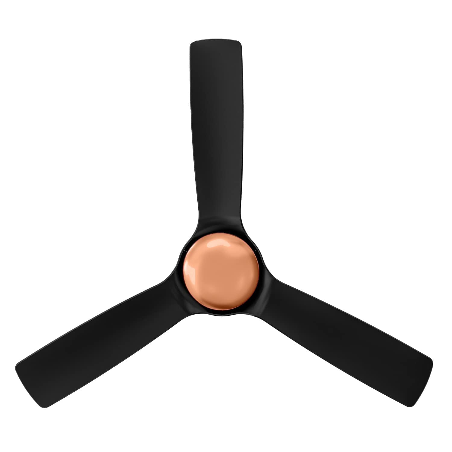 Luminous New York Chelsea 1200MM Ceiling Fan Merc Black Copper