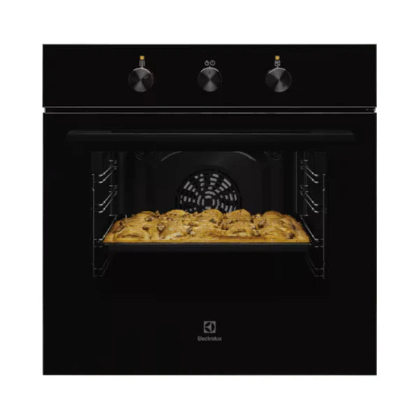 Electrolux 60cm UltimateTaste 300 Built-in Single Oven: 65L Capacity KOH2H00BK
