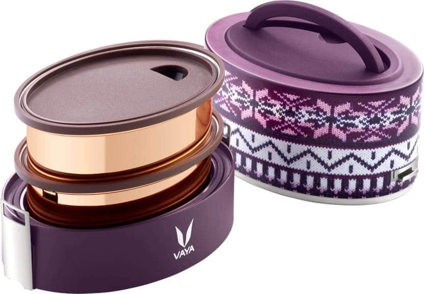 Vaya Tyffyn 600 Wool 2 Containers Lunch Box (600 ml)