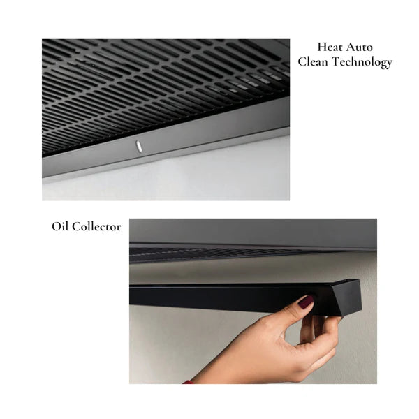 Hafele DATURA NEO 90 90cm Wall Mount Chimney - Sleek and Efficient