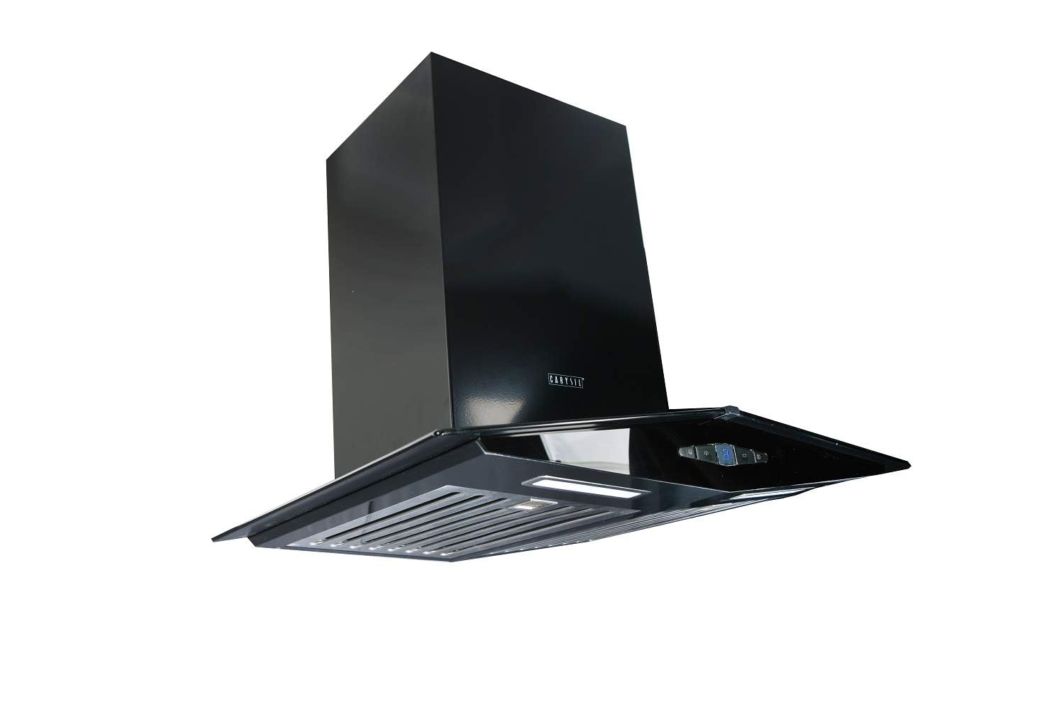 Carysil Crystal 60 cm 1000 m3/hr Auto Clean Chimney - Crystal 60 BF, BF, Soft button control, BK, Oil Collector