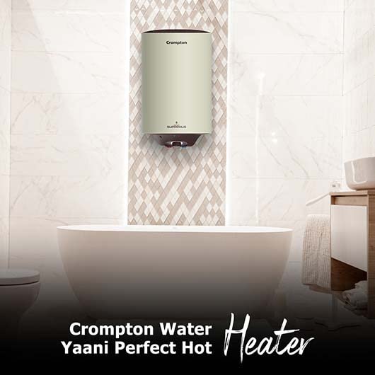 Crompton Arno Supremus 15L 5 Star Geyser White