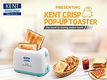 KENT 16105 Crisp Pop Up Toaster 700Watts