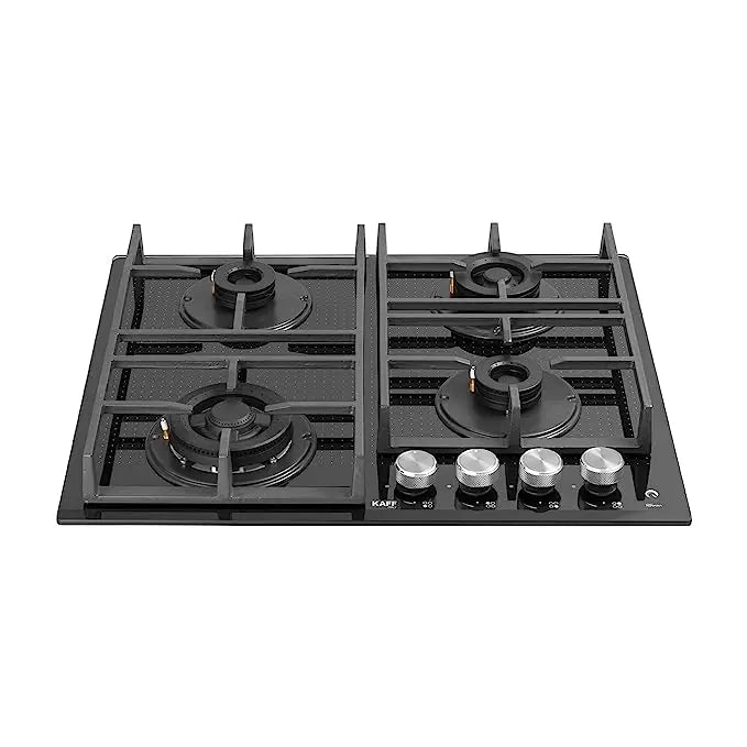 KAFF NVH 604 Built-in Hob | High-Efficiency Full Brass Burners Auto Electric Ignition