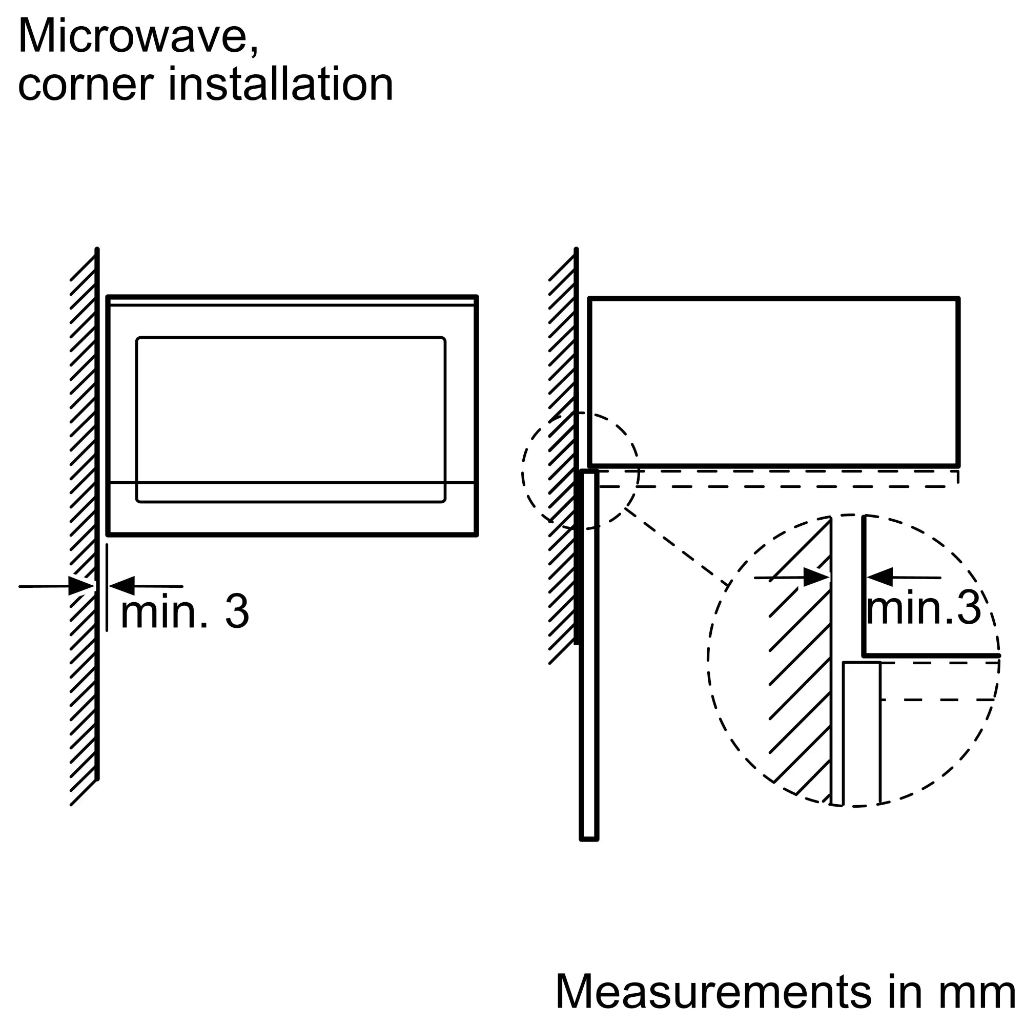 Bosch BEL550MS0I Series 4 Built-In Microwave Oven 59 x 38 cm Stainless steel