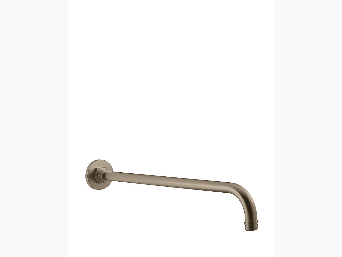 kohler K-16346IN-BV Wall mount shower arm in brushed bronze