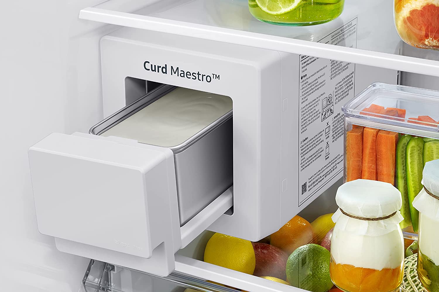 Samsung 692 L Inverter Frost-Free Side-by-Side Refrigerator (RS72A50K1SL/TL, EZ Clean Steel)