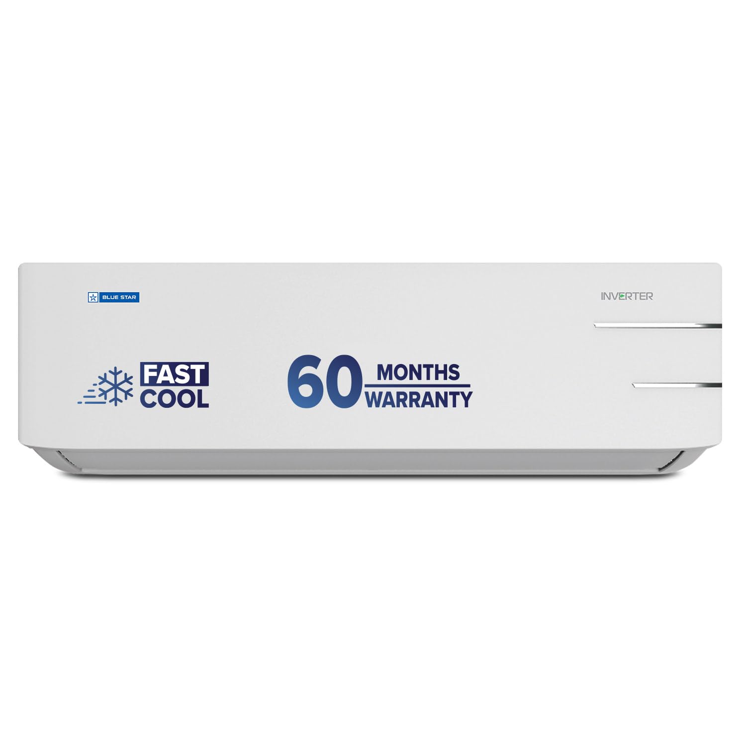Blue Star 2T 3S Inverter Split AC (Copper, 5 Auto Defrost, Convertible)