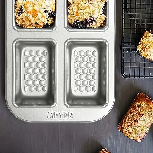Meyer Bakemaster Non-Stick Bakeware 4 Cup Loaf Tin 47525 Grey
