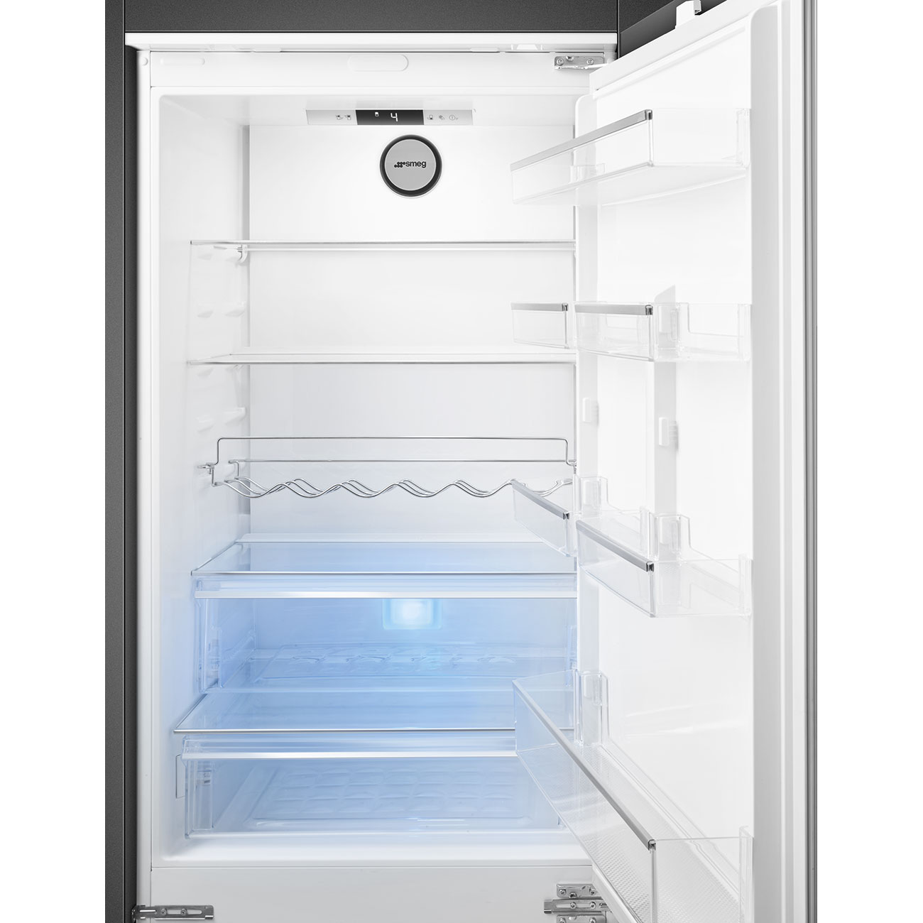 Smeg refrigerator c9174dn2d Built-in refrigerator with freezer compartment in the lower compartment