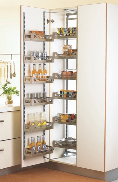Inox Satin Soho Units With 12 Baskets