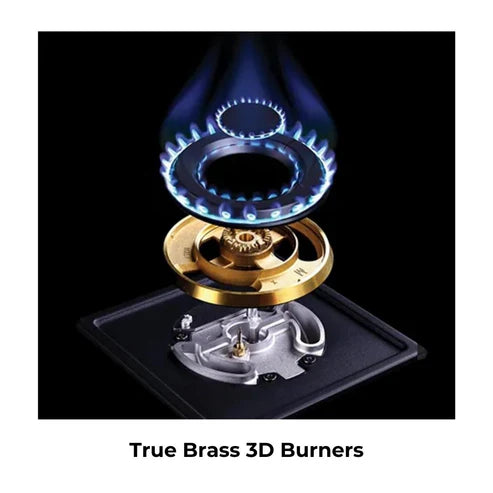 Bosch 90cm Chimney DWK98IJ60I + 90cm Hob Series 6 True Brass 3D PNF9B6G20I