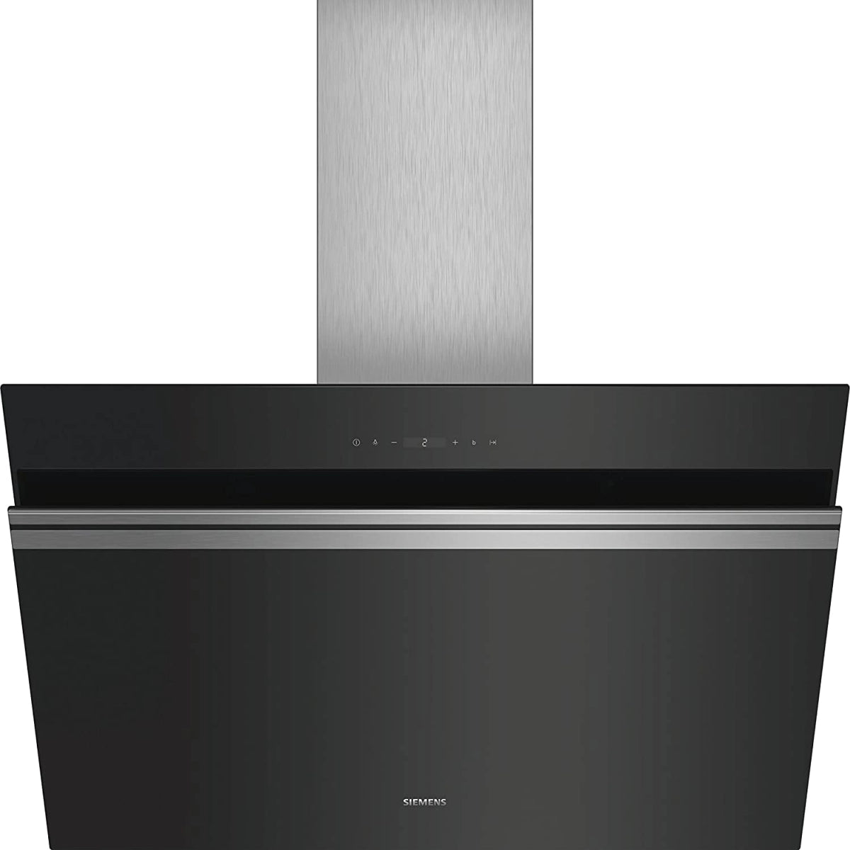 Siemens 90cm Black Glass Inclined Touch Control Hood Chimney LC91KWP60
