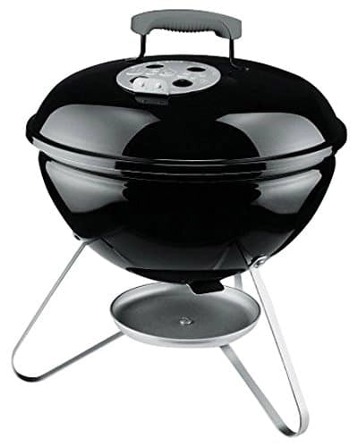 Weber Smokey Joe Portable Charcoal Grill (Black) 14-Inch