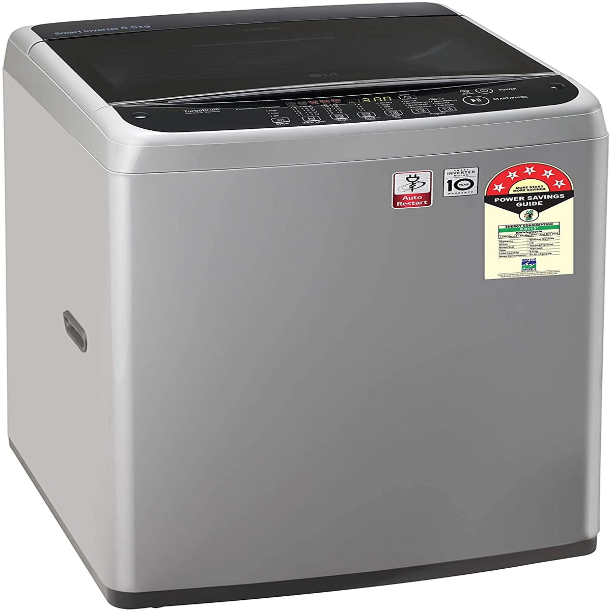 LG T65SNSF1Z 6.5kg, 5 Star, Sapience, Smart Inverter Technology
