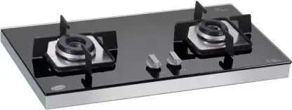 Glen 2 Burner Built in Hob 1022 SQF IN Glass Automatic Hob (2 Burners)