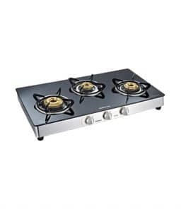 Sunflame Crystal 3 Burner (3B) SS