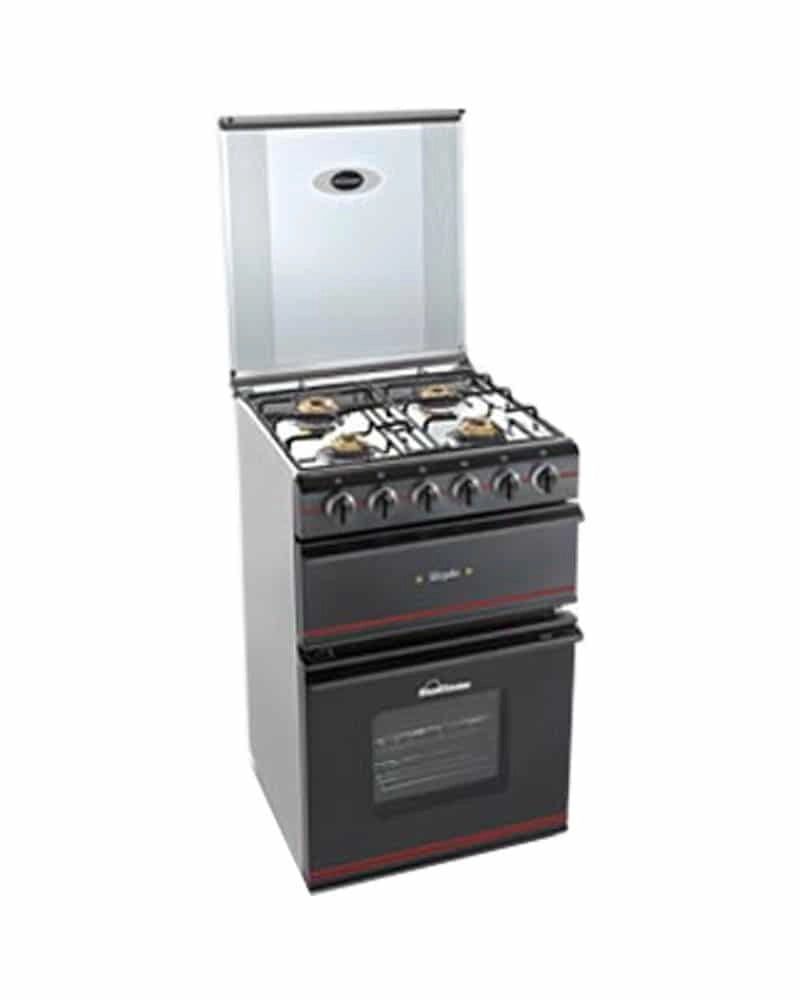 Sunflame Regalia Black Cooking Range Auto Ignition