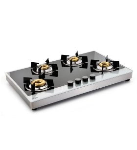 Glen GL 1074 FB BW Auto Built In Hob