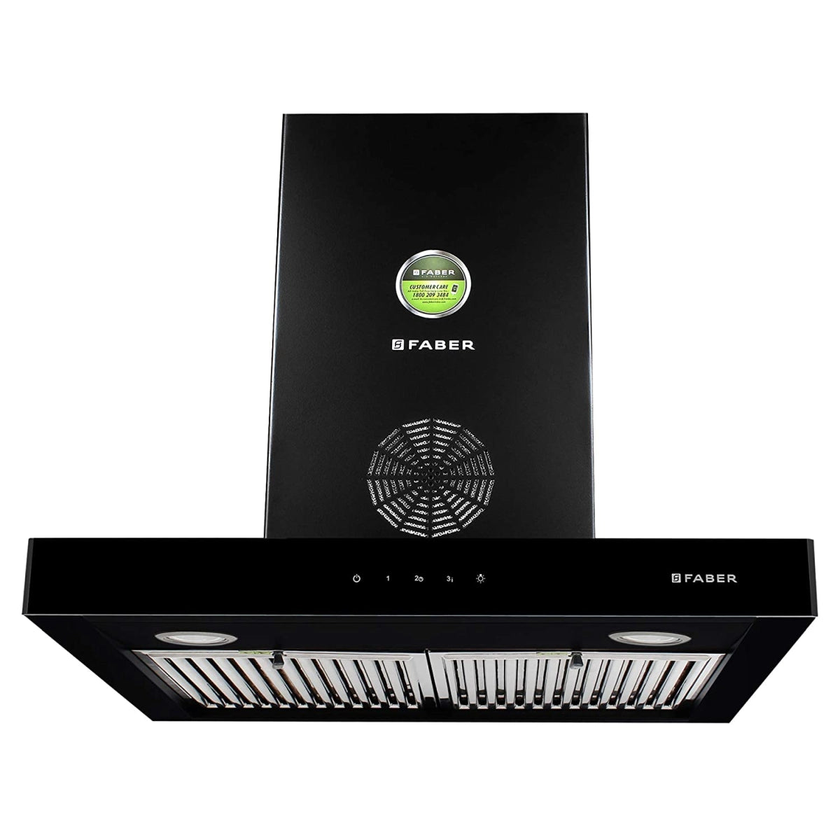 Faber 60 cm 1350 m3/HR Chimney (Hood STILUX 3D PLUS MAX T2S2 BK TC 60)