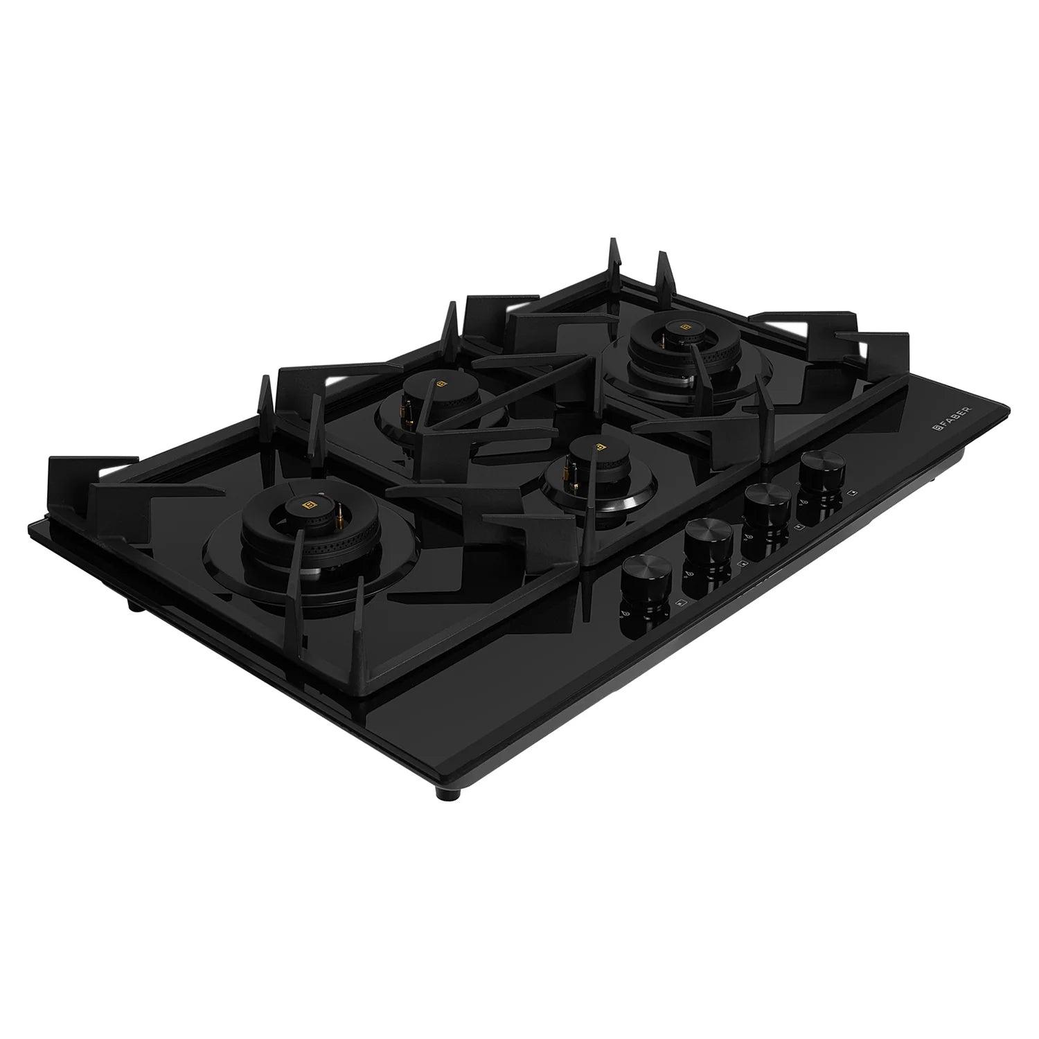Faber INSPIRIA 904 BR AI FFD GL LPG 90cm 4b HOB - 90cm 4 Burner Gas Cooktop
