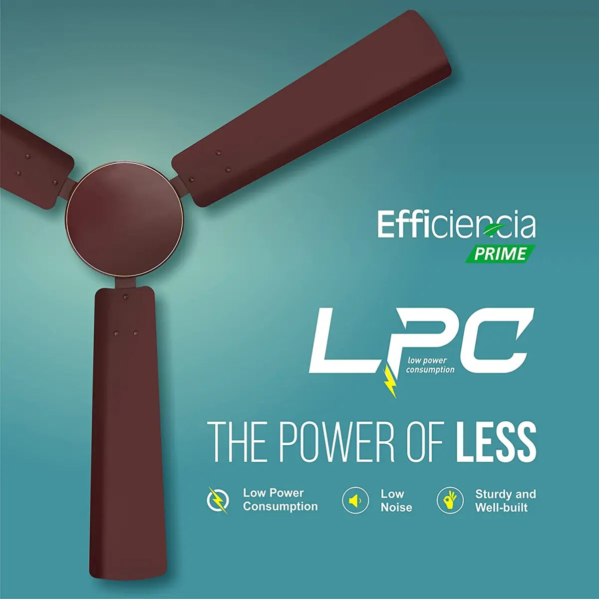 Havells Fan Efficiencia Prime 1200 mm with Remote Brown