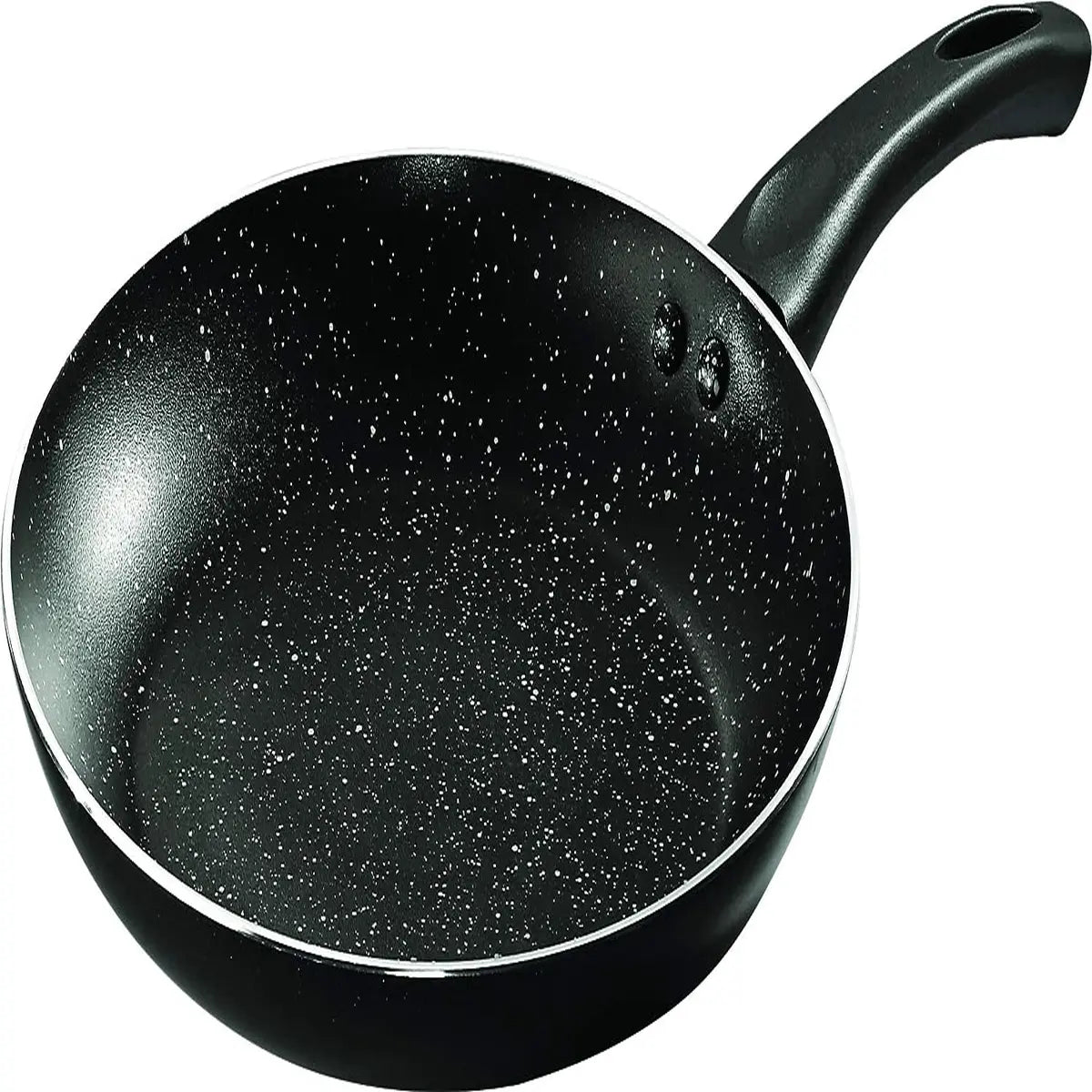 Butterfly Granza Non-Stick Aluminium Fry Pan, 20 cm, Black and White