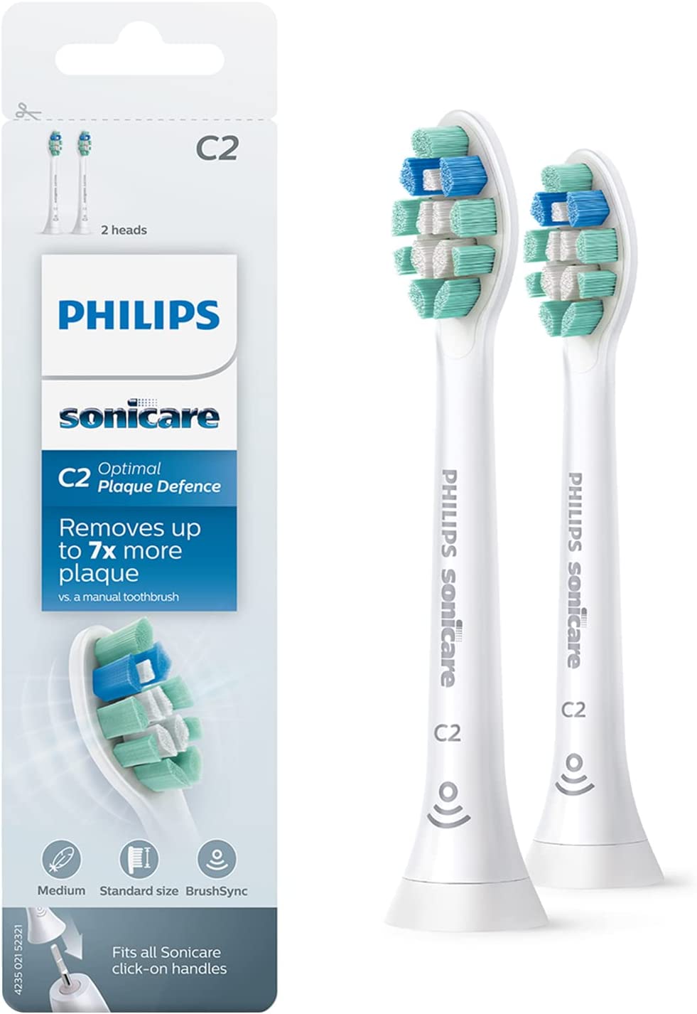 Philips C2 Optimal Plaque Defence brush head HX9022/10