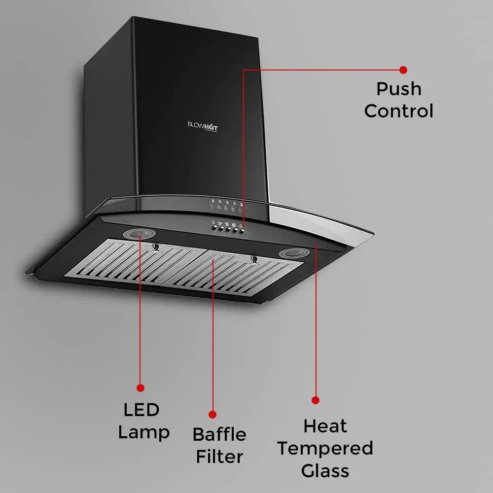 BLOWHOT KITCHEN CHIMNEY ELECTRA-S-BPC 60 cm