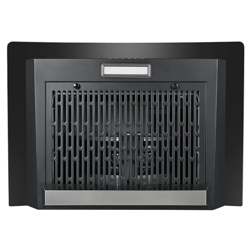 Faber 60cm 1150 m³/hr Autoclean Kitchen Chimney | Curved Glass | Filterless | Black Finish | Push Button Control | 8Yr Warranty on Motor 2Yr Comprehensive by Faber | HOOD ACE PRO IN 3D HC PB